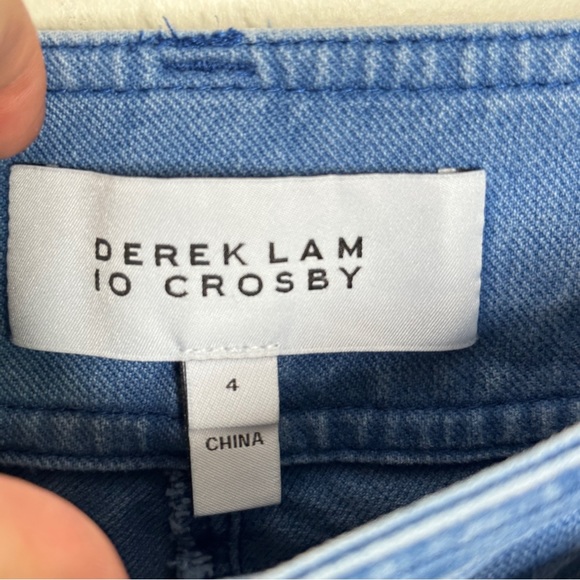 DEREK LAM 10 CROSBY Elian Tie-Waist Utility Pants Cargo Jeans {RR44} - Picture 5 of 6